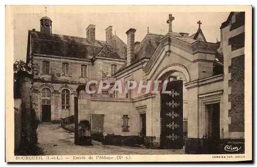 Cartes postales Bourgueil Entree de l Abbaye