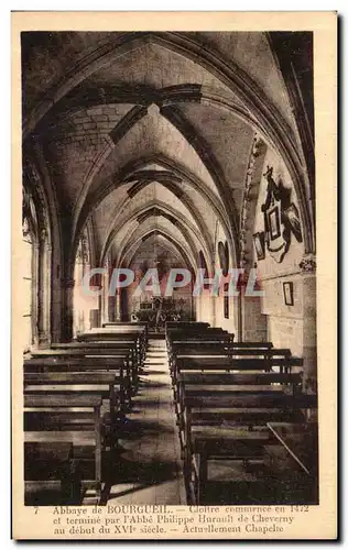 Ansichtskarte AK Bourgueil Abbaye Chapelle