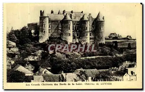 Cartes postales Luynes Les Grandes Chateaux des Bords de la Loire Chateau de