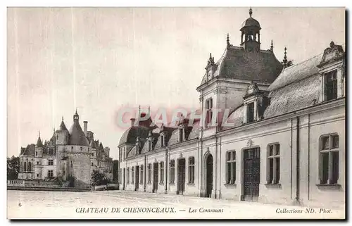 Cartes postales Le Chateau de Chenonceaux Les Communs