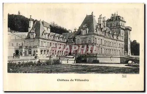 Cartes postales Chateau de Villandry