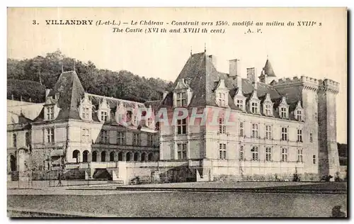 Cartes postales Villandry Le Chateau