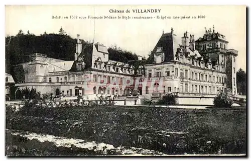 Cartes postales Chateau de Villandry