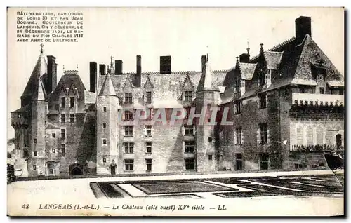 Cartes postales Langeais Le Chateau