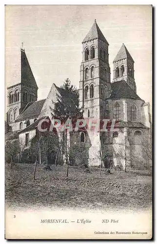 Cartes postales Morienval L Eglise