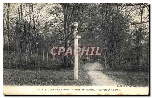 Cartes postales Sainte Genevieve Bois de Mouchy Carrefour Courval