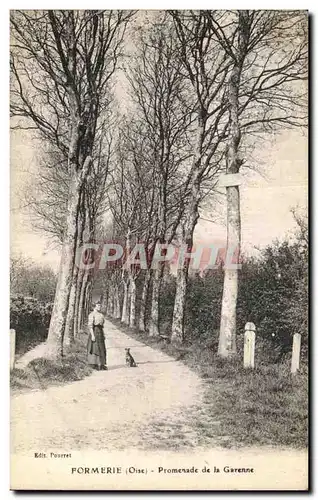 Ansichtskarte AK Formerie Promenade de la Garenne