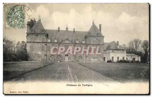 VINTAGE POSTCARD Castle of Tartigny�