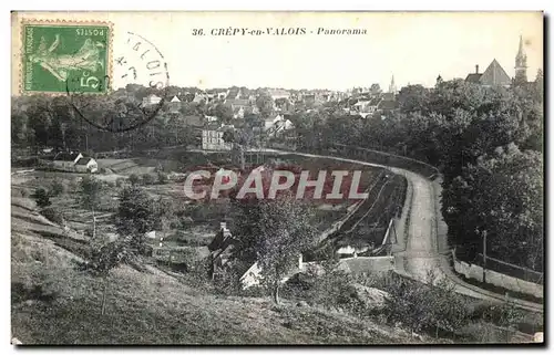 Cartes postales Crepy en Valois Panorama