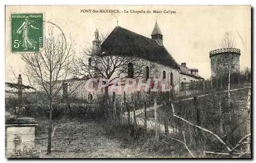 Cartes postales Pont Ste Maxence La Chapelle du Mont Calipet