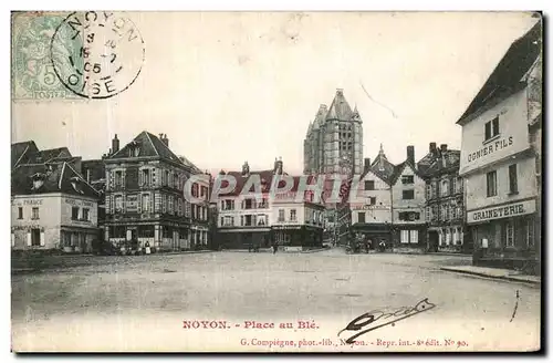 Cartes postales Noyon Place Au Ble