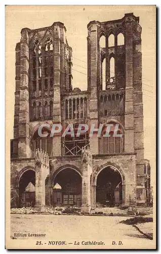 Cartes postales Noyon La Cathedrale