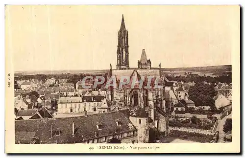 Ansichtskarte AK Senlis Vue Panoramique