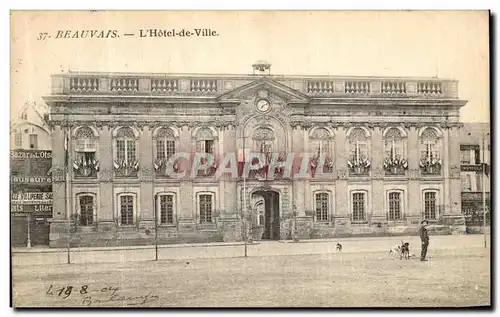 Cartes postales Beauvais L Hotel de Ville