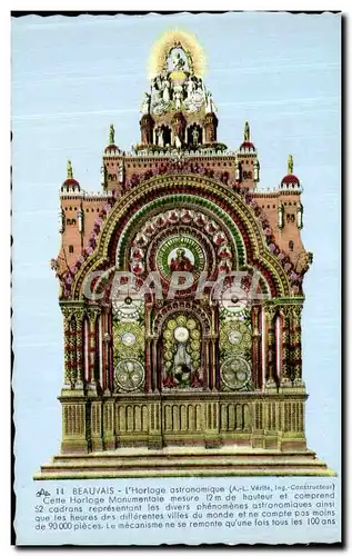 Cartes postales Beauvais L Horloge