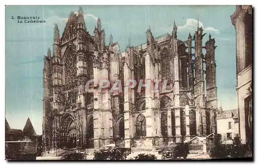 Cartes postales Beauvais La Cathedrale