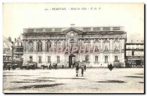 Cartes postales Beauvais Hotel de Ville