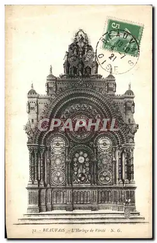 Cartes postales Beauvais L Horloge de Verite