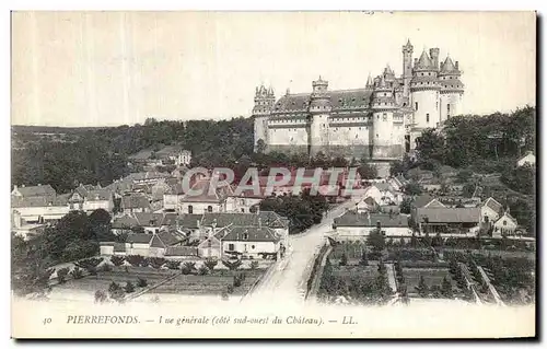 Cartes postales Pierrefonds Vue Generale