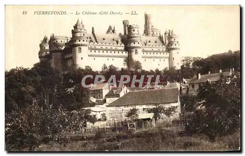 Cartes postales Pierrefonds Le Chateau