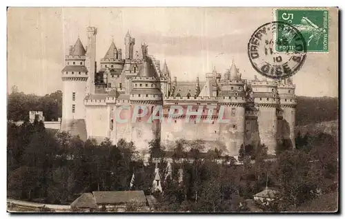 Cartes postales Pierrefonds Le Chateau Facade Est