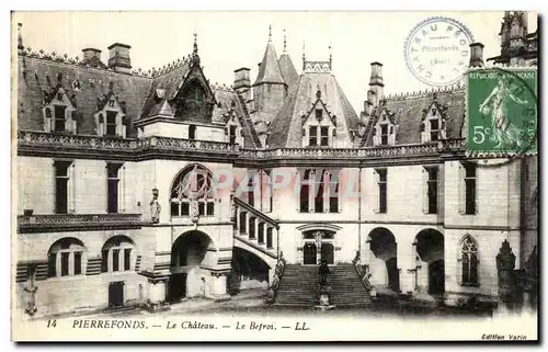 Cartes postales Pierrefonds Le Chateau Le Befroi