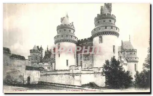 Cartes postales Chateau de Pierrefonds