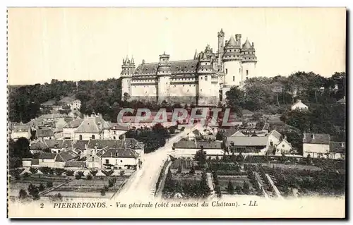 Cartes postales Pierrefonds Vue Generale