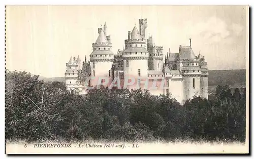 Ansichtskarte AK Pierrefonds La Chateau Cote Sud