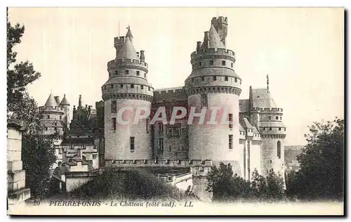 Ansichtskarte AK Pierrefonds La Chateau Cote Sud