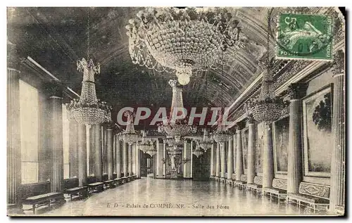 Cartes postales Palais de Compiegne Salle des Fetes