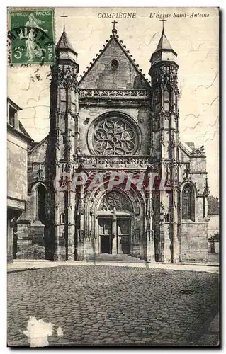 Ansichtskarte AK Compiegne L Eglise Saint Antoine