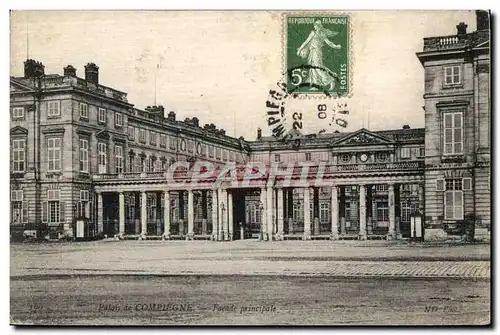 Ansichtskarte AK Palais de Compiegne Facade Principale