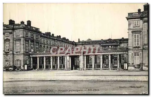 Ansichtskarte AK Palais de Compiegne Facade Principale