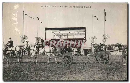 Ansichtskarte AK Compiegne Fetes De Jeanne D Arc