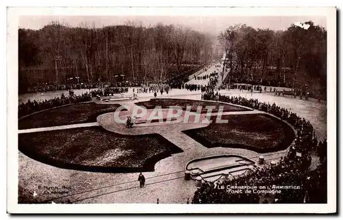 Ansichtskarte AK Le Carrefour De L Armistice Foret de Compiegne