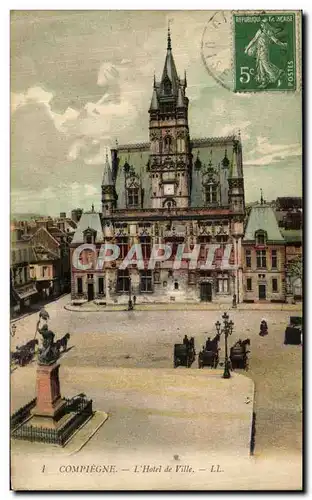 Cartes postales Compiegne L Hotel de Ville