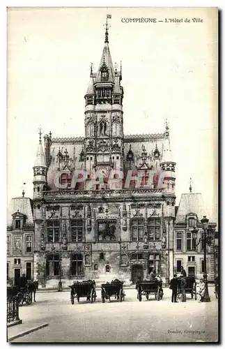 Cartes postales Compiegne L Hotel de Ville