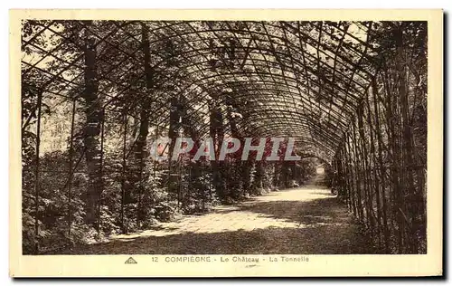 Cartes postales Compiegne Le Chateau La Tonnelle