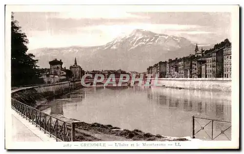 Cartes postales Grenoble L Isere et le Moncherotte