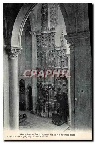 Ansichtskarte AK Grenoble Le Ciborium de la Cathedrale