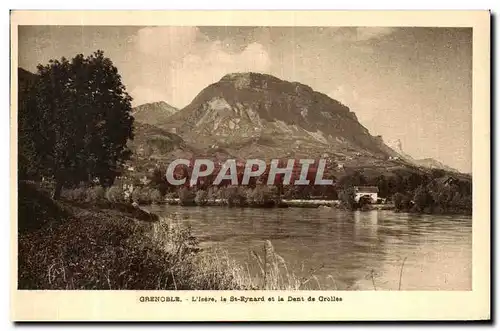 Cartes postales Grenoble L Isere le St Rynard et la Dent de Crolles