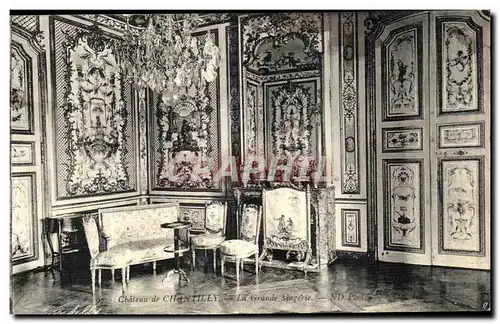 Cartes postales Chateau de Chantilly La Grande Singerie