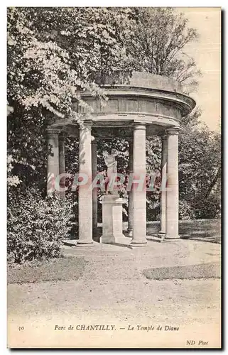 Ansichtskarte AK Parc De Chantilly Le Temple de Diane