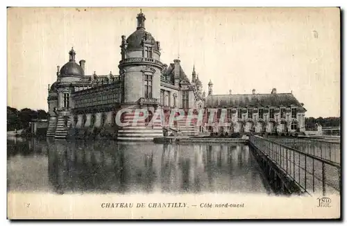 Ansichtskarte AK Chateau de Chantilly Cote Nord Quest