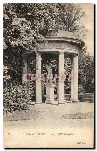 Ansichtskarte AK Parc de Chantilly Le Temple de Diane