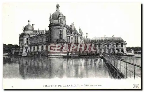 Ansichtskarte AK Chateau De Chantilly Cote Nord Quest