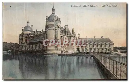 Ansichtskarte AK Chateau de Chantilly Cote Sud Ouest