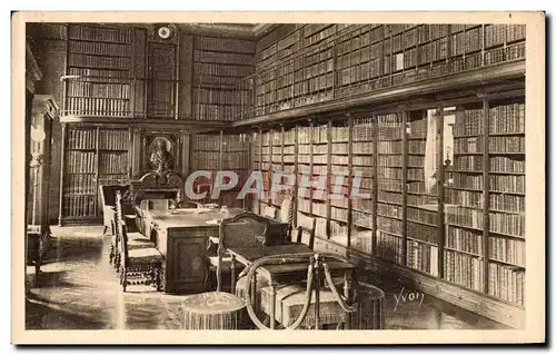 Ansichtskarte AK Chateau De Chantilly La Bibliotheque