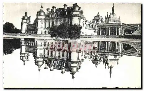 Cartes postales Chantilly Le Chateau La Facade Nord est